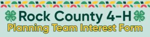 Rock County 4-H Planning Teams