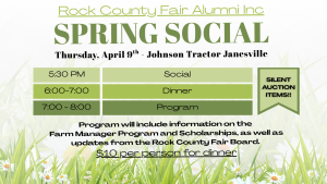 Rock Co Fair Alumni Spring Social